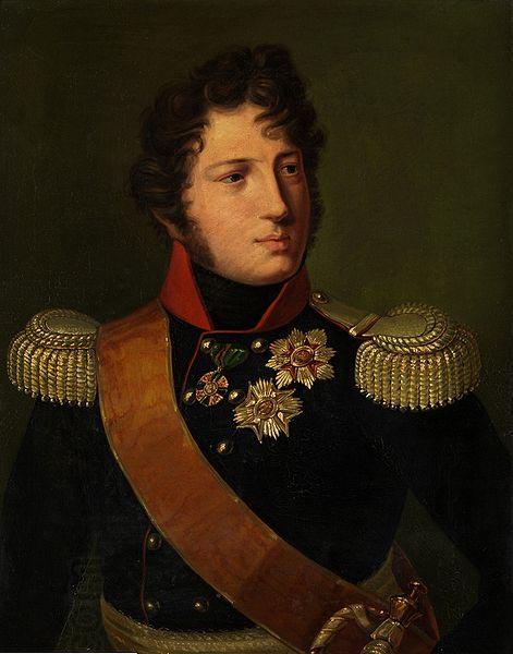 unknow artist Portrait of Grand Duke Leopold of Baden China oil painting art